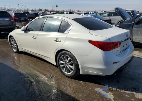 2014 Infiniti Q50 Base из США, поврежденный, VIN JN1BV7AR8EM695279
